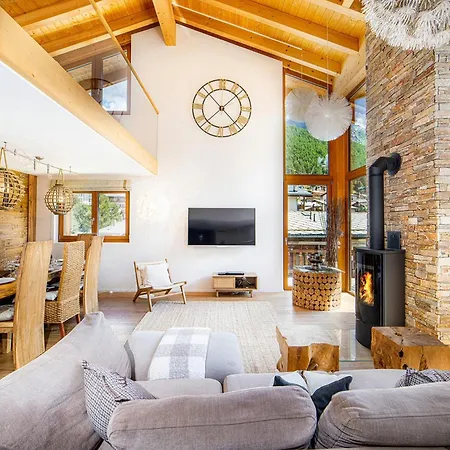 Gonnert Chalet Sunny Alpine Escape With Panoramic Views Saas-Fee